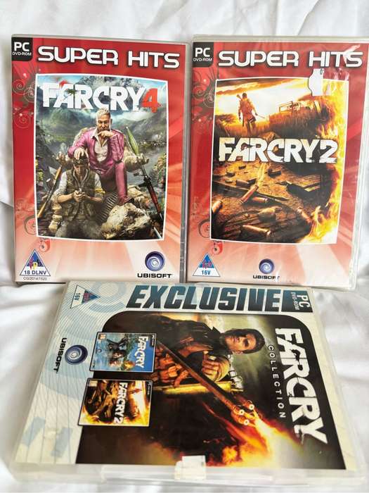Far Cry PC Svd Rom 5 Discs Far Cry 2 Sealed,