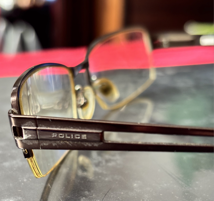 Police Eyewear Glasses Frame Only made in Italy