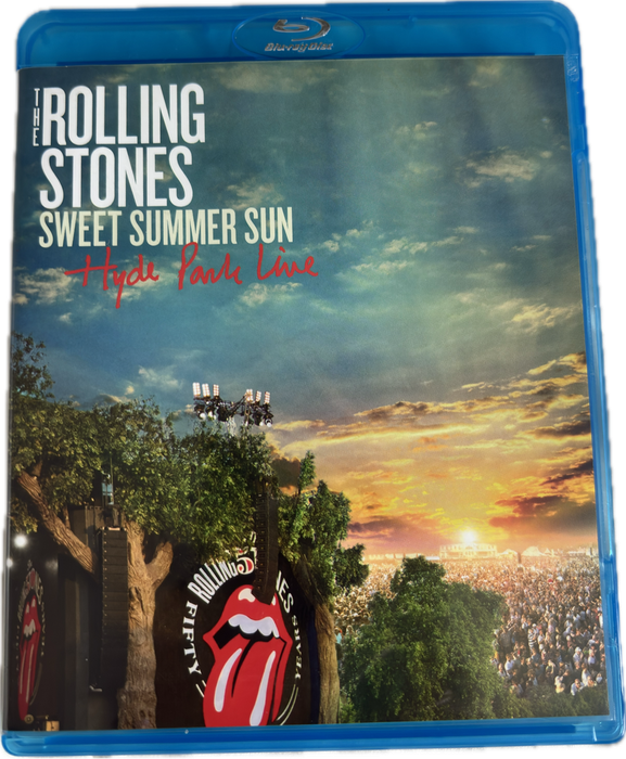 Rolling Stones Blu-ray Sweet Summer Sun Hyde Park Live Collectable Rare