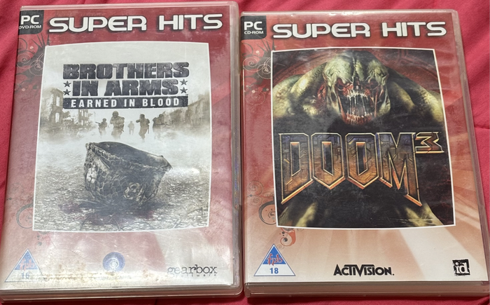 PC Games Doom 3 & Brothers in Arms Earned in Blood