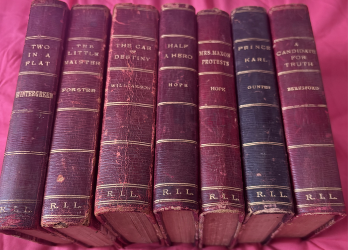 Antique Book Collection x 7 1st Editions 1901-1913 books