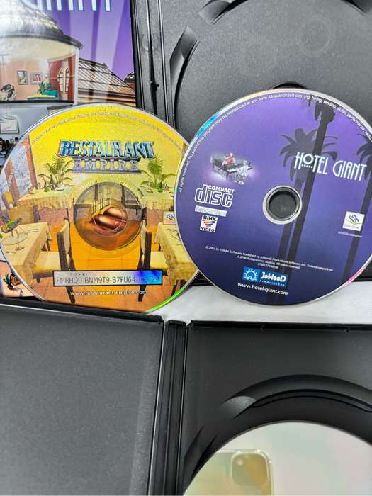 PC DVD and CD Games Combo Zoo Tycoon , Simulator Collection , Hotel Giant