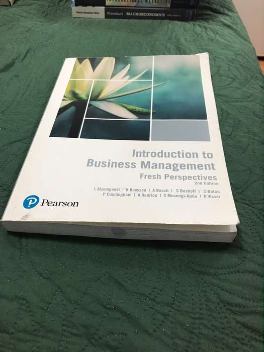 Introduction to Business Management: Fresh Perspectives 2nd Edition Pearson