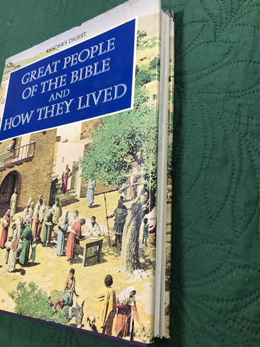 GREAT PEOPLE OF THE BIBLE AND HOW THEY LIVED 1974 Hardcover