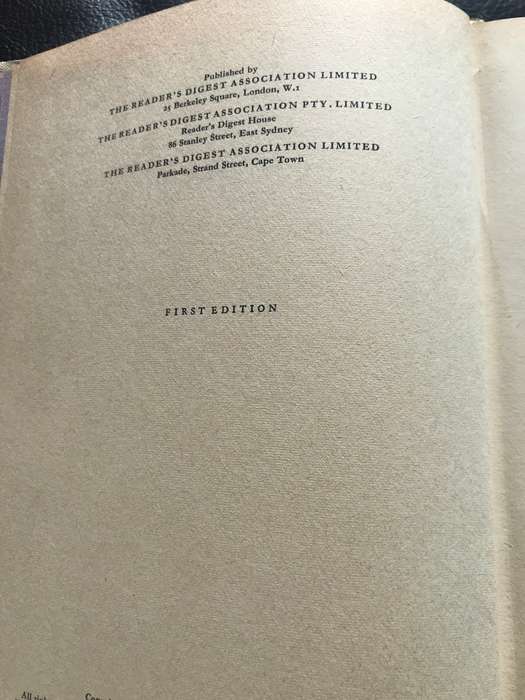 READER'S DIGEST CONDENSED . A RIVER RAN OUT OF EDEN, SEVEN DAYS IN MAY, QUEEN MARY, STAR-RAKER 1st e