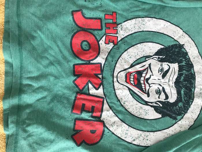 The Joker DC Comics Long Tee Shirt Size XXL Green