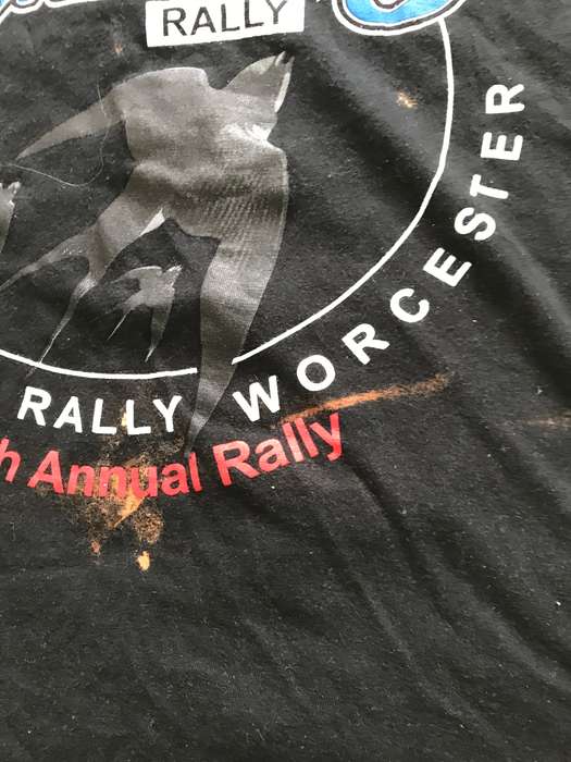 Motorcycle Rally Worcester 2014 tee shirt Medium