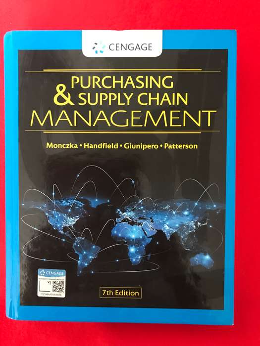 Purchasing And Supply Chain Management (Hardcover, 7th Edition)