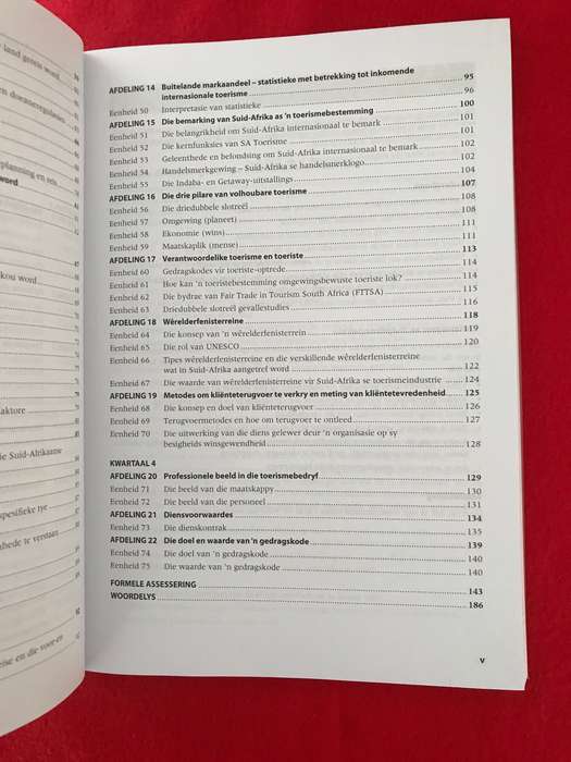 Graad 12: Onderwysersgids Topklas Toerisme
