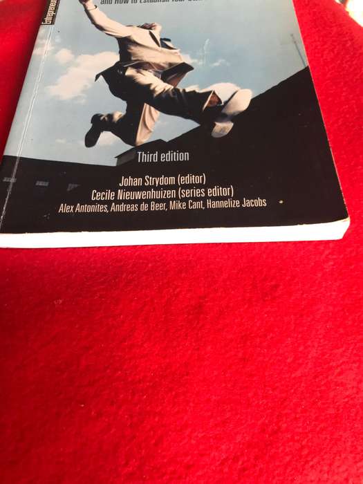 ENTREPRENEURSHIP AND HOW TO ESTABLISH YOUR OWN BUSINESS 3rd edition