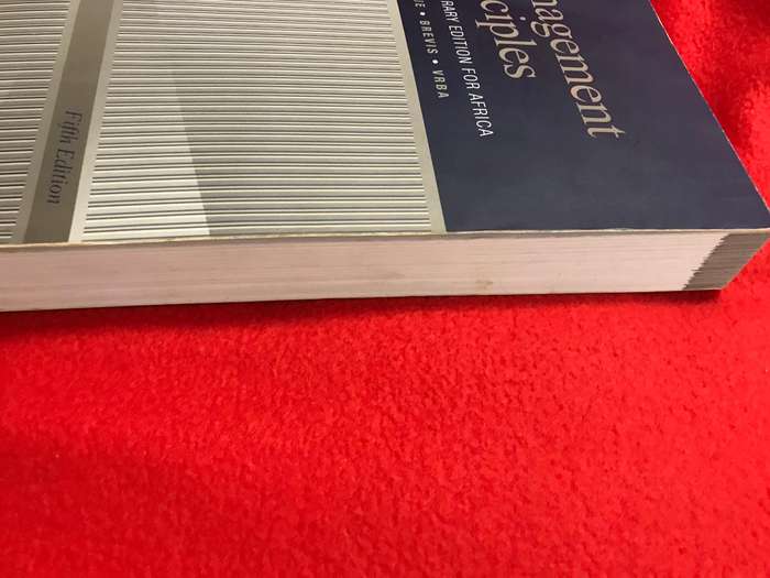 Management principles 5th edition P.J. Smit, G.J. de J Cronje, T. Brevis, M.J. Vrba