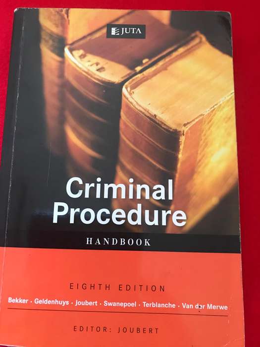 Criminal Procedure Handbook 8th edition