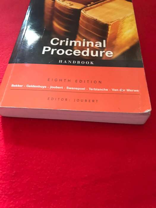 Criminal Procedure Handbook 8th edition
