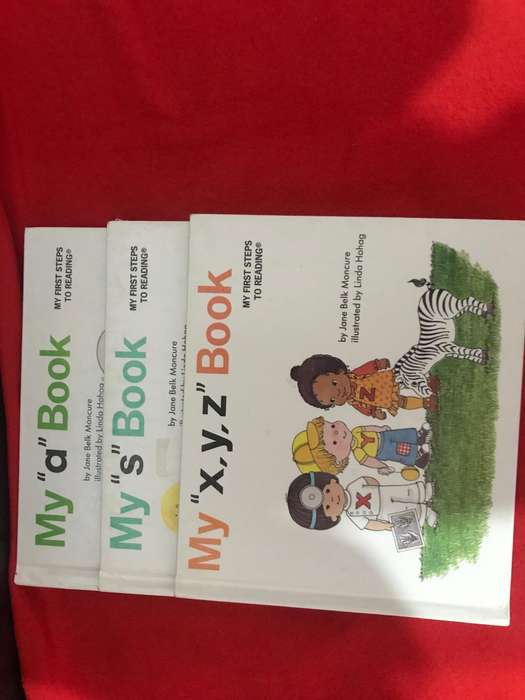 My first steps to reading by Moncure Lot 3 books