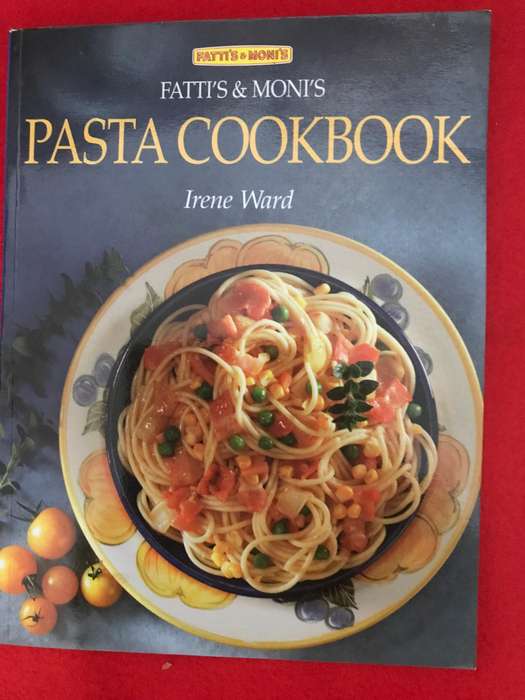 The Pasta Bible Hardcover And Pasta Cookbook (Fatti's and Moni's) Lot 2