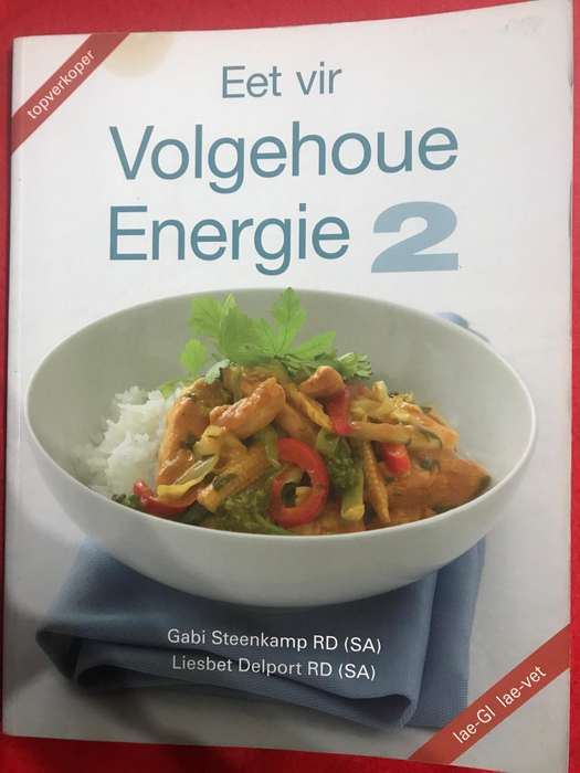 Eet vir Volgehoue Energie 1,2,,4 deur Gabi Steenkamp