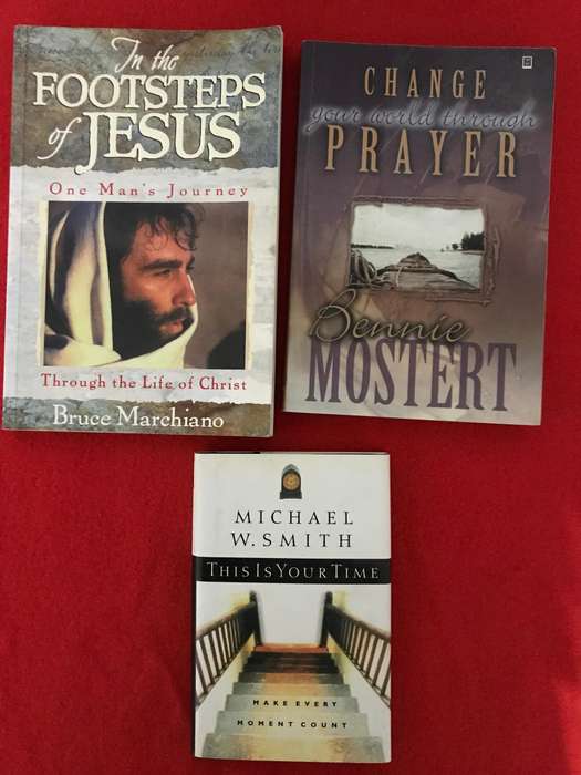 3 x Christian books