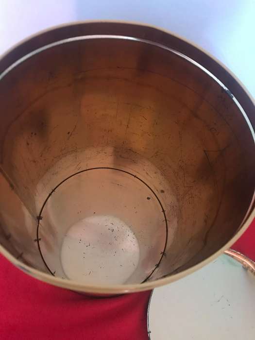Huge Vintage Storage Tin 33 cm long