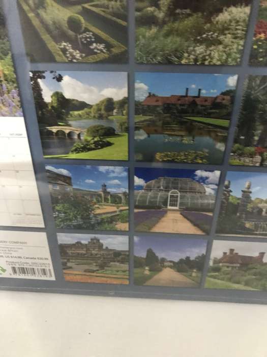 Beautiful Gardens 2023 Calendar Sealed new