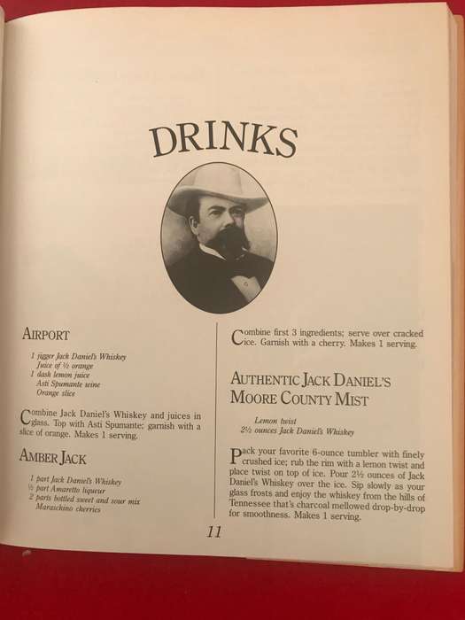 Jack Daniel's the Spirit of Tennessee Cookbook & New York cookbook