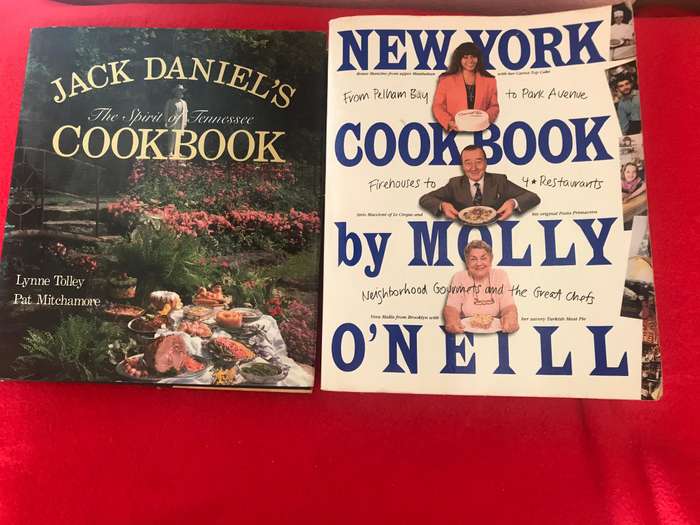 Jack Daniel's the Spirit of Tennessee Cookbook & New York cookbook