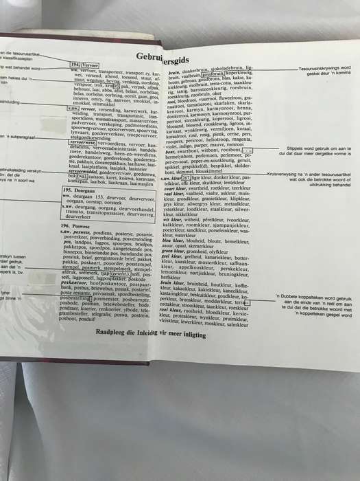Groot Tesourus van Afrikaans L.G de Stadler