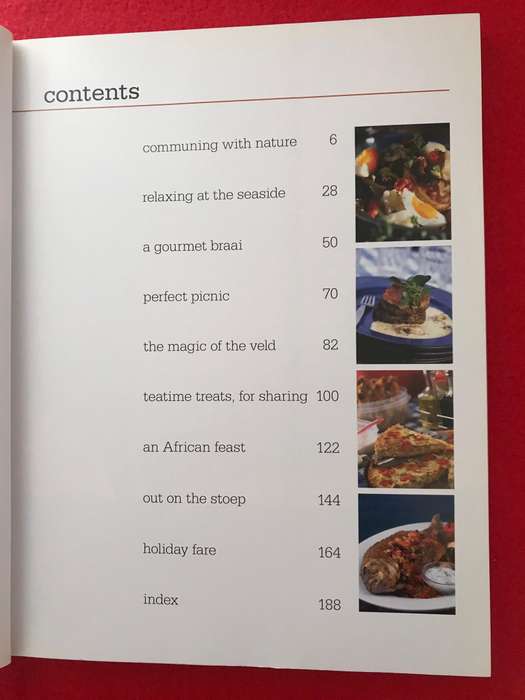 South African Game Cookbook Rina Pont & Outdoor food