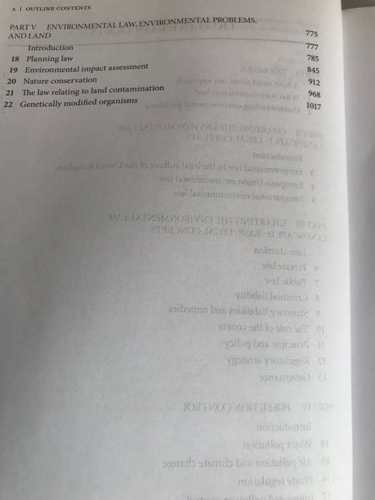 Environmental Law text ,cases and materials Elizabeth Fisher