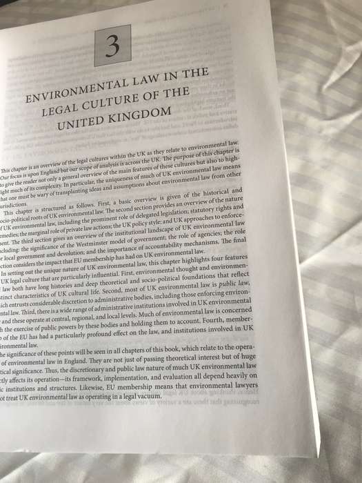 Environmental Law text ,cases and materials Elizabeth Fisher