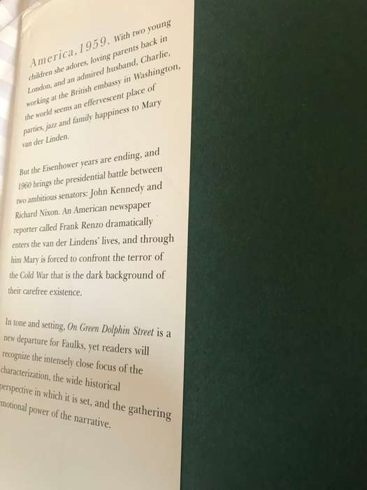 On Green Dolphin Street Sebastian Faulks