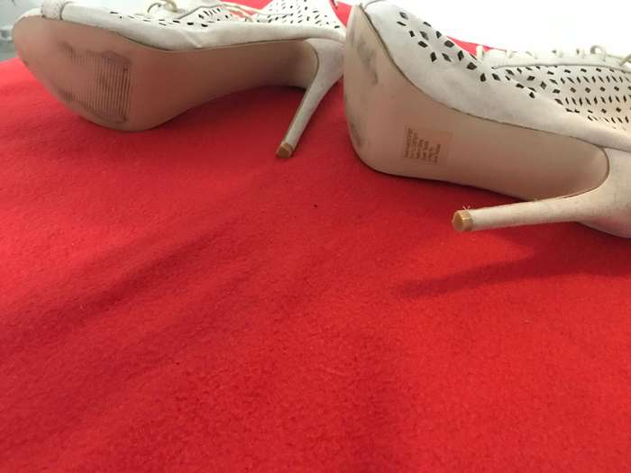 Shoedazzle Shoes Womens Boots  High Heels Faux Suede Fall size 7