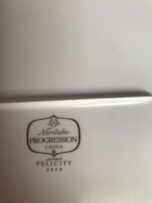 Vintage Noritake China Felicity 9028 Platter Japan 39cm long 1969-1976