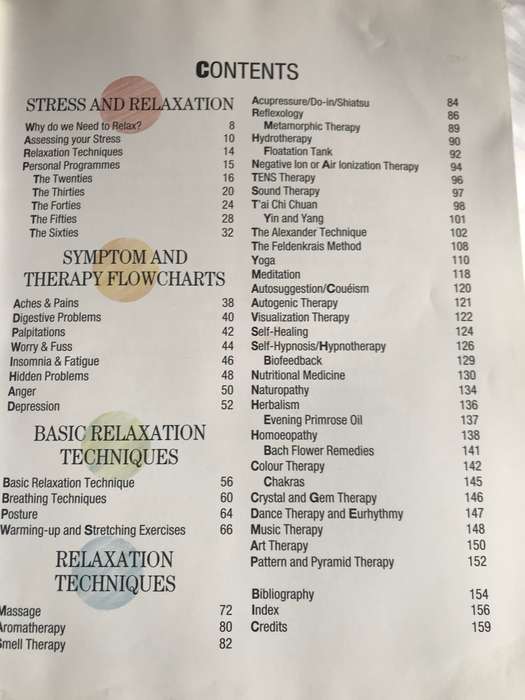 The complete Book of Relaxation Techniques Jenny Sutcliffe