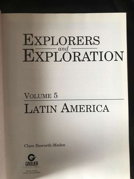 Explorers and Exploration x 5 hardcover books
