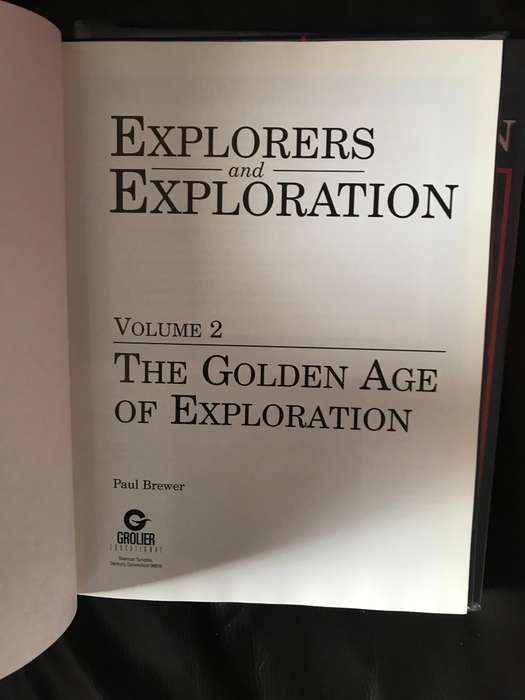 Explorers and Exploration x 5 hardcover books