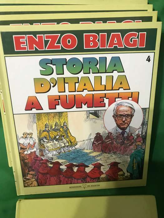Enzo Biangi Storia DItalia A Fumetti Volumes 1-15 (excluding 10)