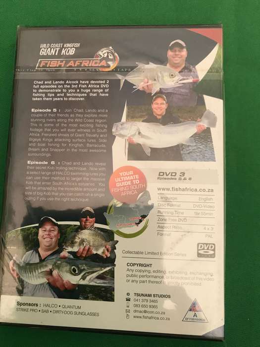 Fishing DVD x 2 Brand New Sealed