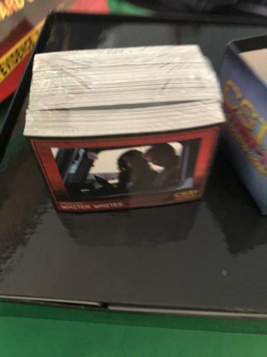 CSI Miami Crime Scene Investigation Board Game 8 Crimes To Solve cards SEALED and 3rd series DVD