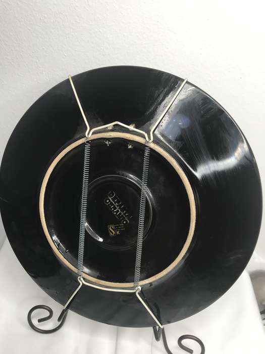 24k Gold Hand made in Greece - Parthenon Greece - Decor plate