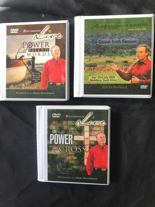 Andrew Wommack 15 Christian DVDs