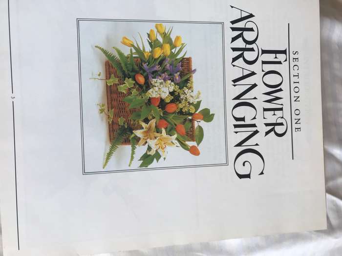 The art of Flower  Arranging Jan Hall.Sarah Warerkeyn