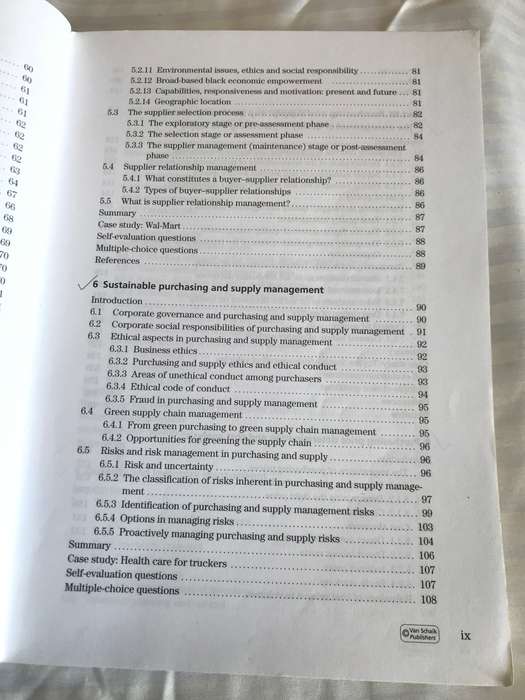 Purchasing and Supply Management 6th edition WMJ Hugo, JA Badenhorst-Weiss