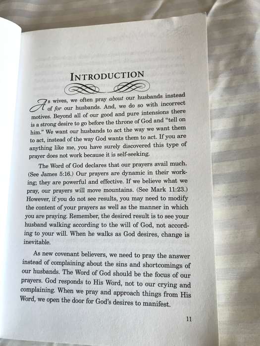 Wife PRAYER Seeking Gods Best for your husband Pamela Hines
