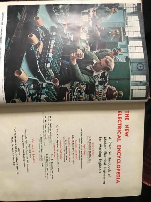 The New Electrical Encyclopedia volume 1-4 by Waverley