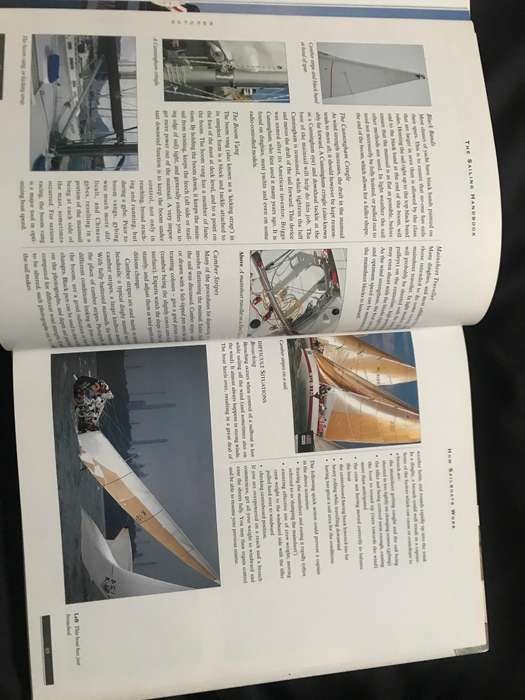 The Sailing handbook hard cover