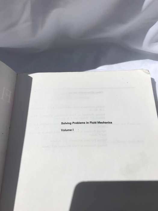 Solving Problems in:Fluid Mechanics volume 1 (3rd edition) J.F Douglas
