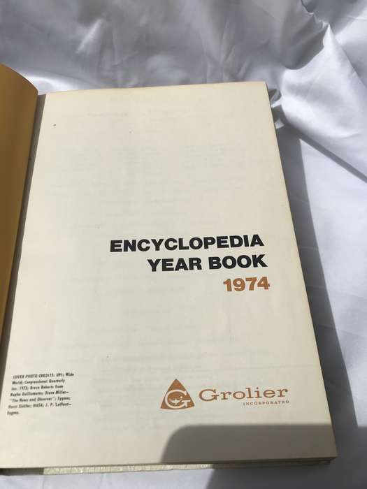 Encyclopedia year book 1974