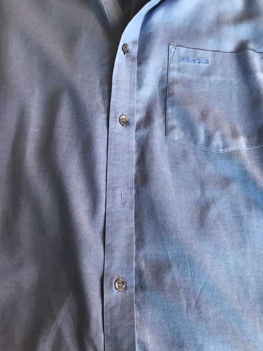Pringle of Scotland Shirt Blue long sleeve Medium