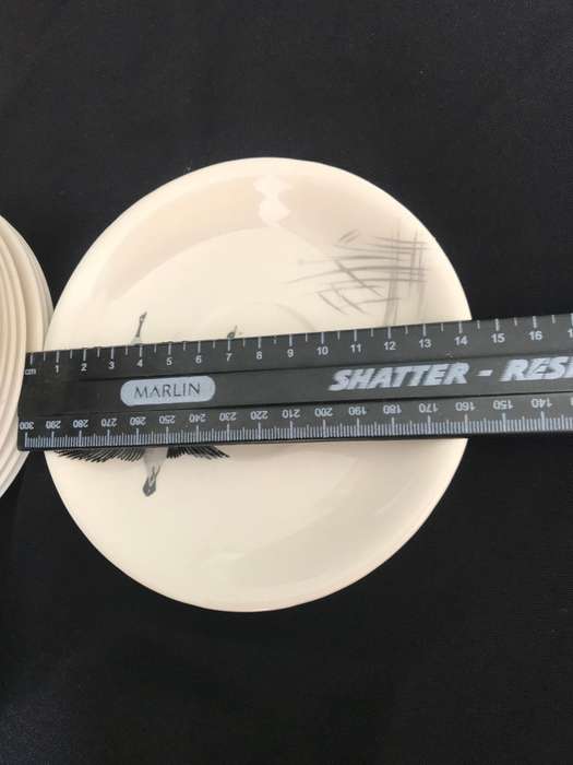 Johnson Brothers flying Geese England 11 saucers