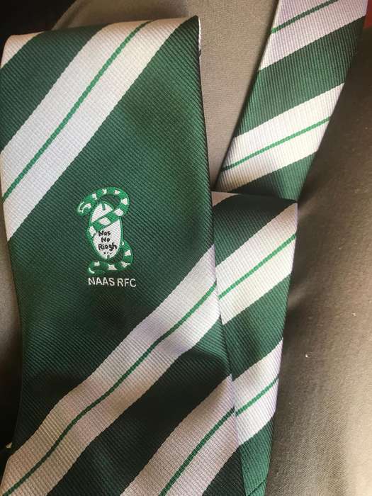 Naas RFC Rugby tie (Irish rugby club based in Naas, Leinster)